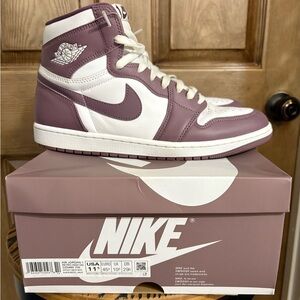 Nike Air Jordan 1 Retro High OG Mauve White Men’s 11.5